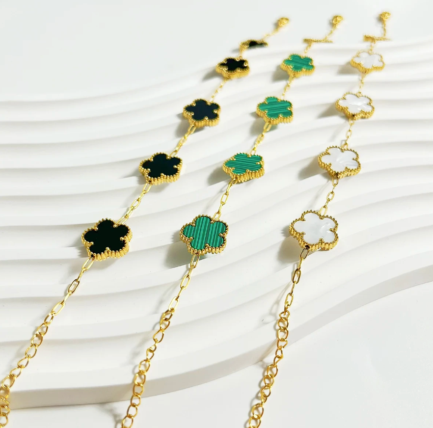 Flower Gold Bracelet