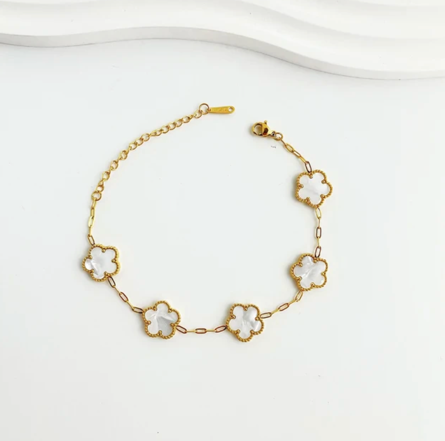 Flower Gold Bracelet
