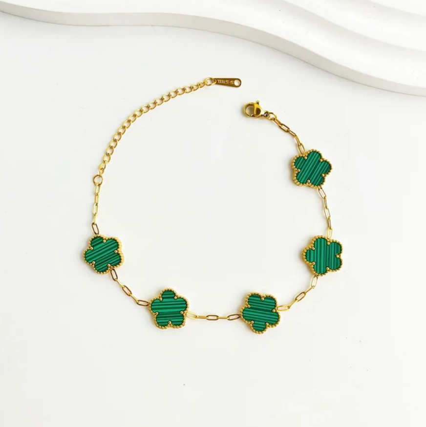 Flower Gold Bracelet