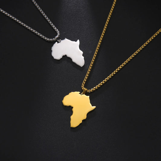 Africa Pendant Necklace