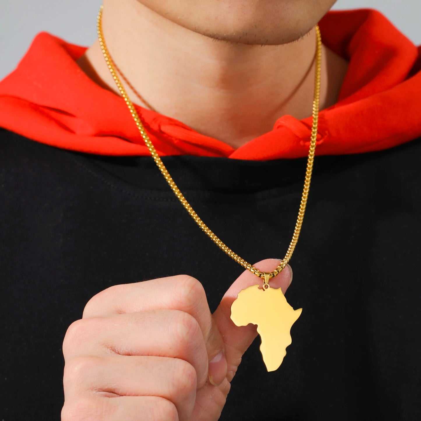 Africa Pendant Necklace