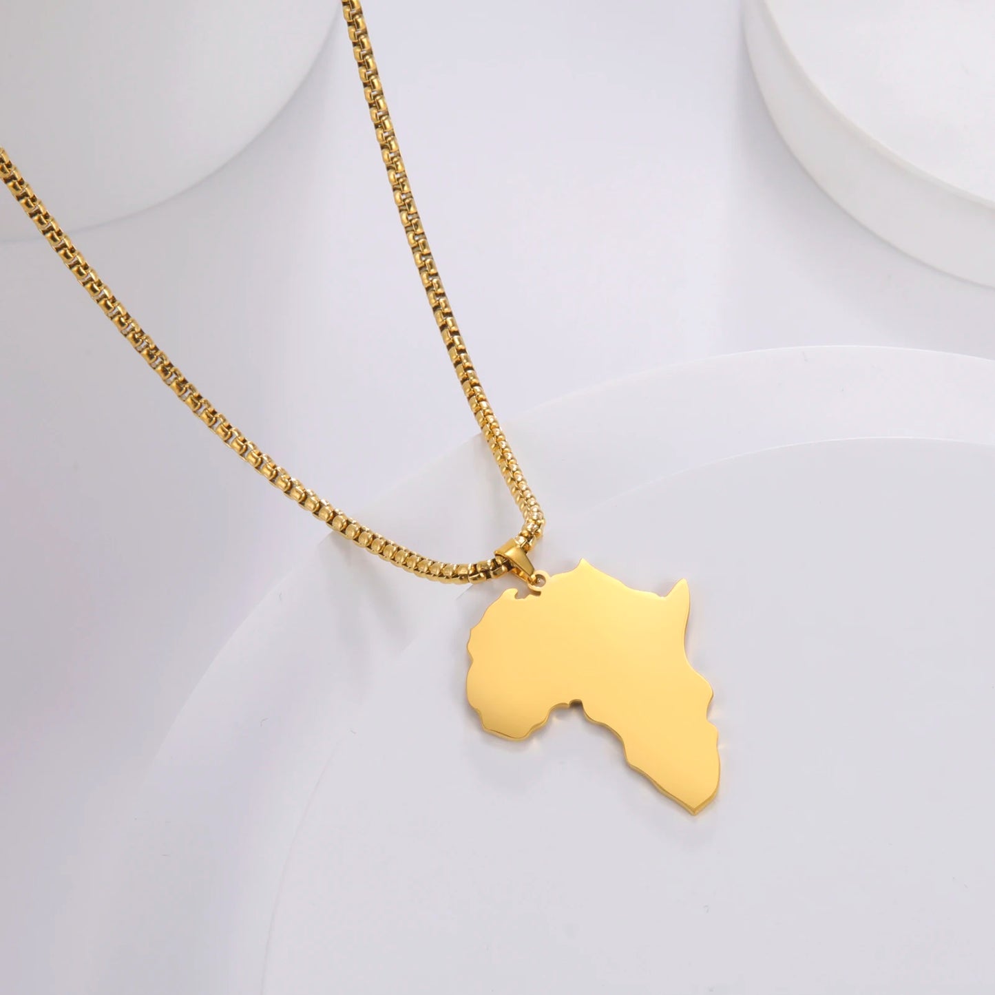Africa Pendant Necklace