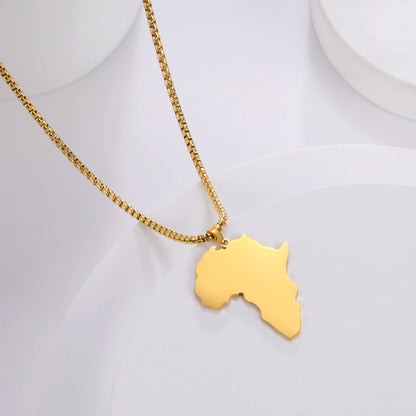 Africa Pendant Necklace