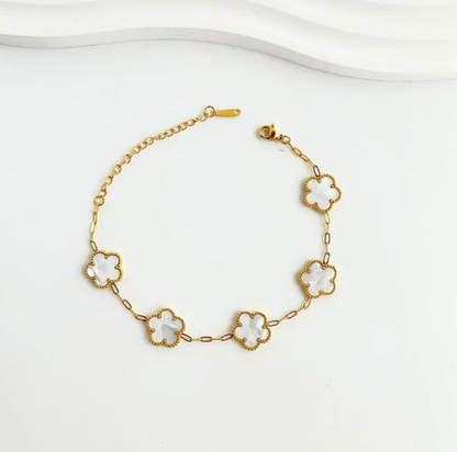 Flower Gold Bracelet